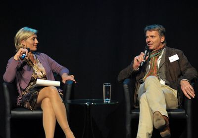 Medienkompetenztag Gesprächsrunde mit Susanne Stichler und Jörg Pilawa
