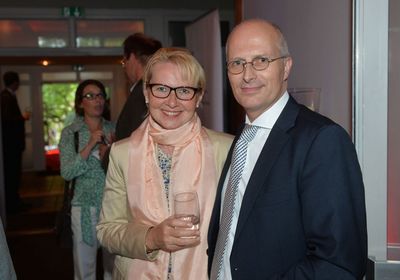 Peter Tschentscher mit Frau