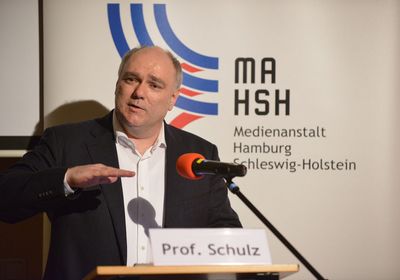 Wolfgang Schulz auf dem 5. Parlamentarischen Abend