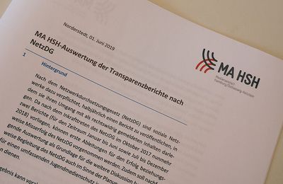 MA HSH-Auswertung der Transparenzberichte nach NetzDG